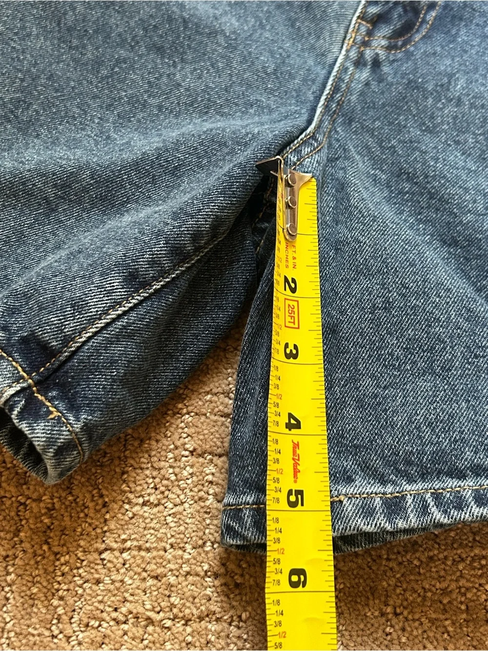 Emmerson Long Denim Shorts